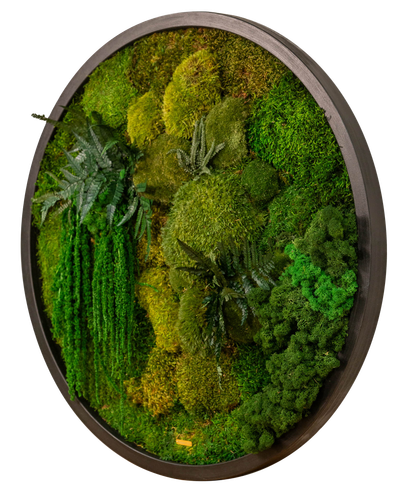Round Moss Elegance
