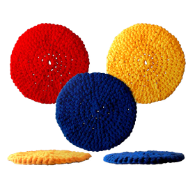 Ester-liitokiekko virkattu