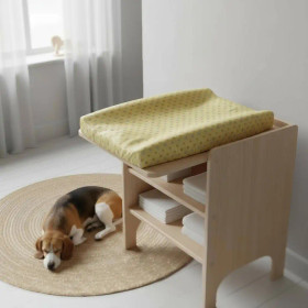 Hoitoalusen päällinen puuvilla