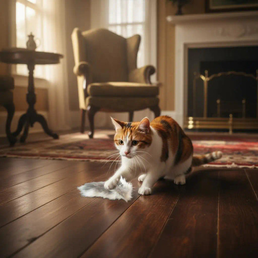 Kaninhäntäkissanlelu