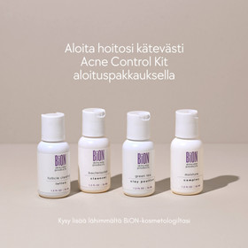 Acne & Rosacea Control Kit - aloituspakkaus 5x36ml - 89€